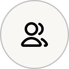 Icon showing two people avatars